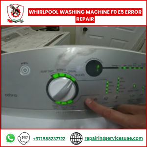 Whirlpool Washing Machine F0 E5 Error Repair