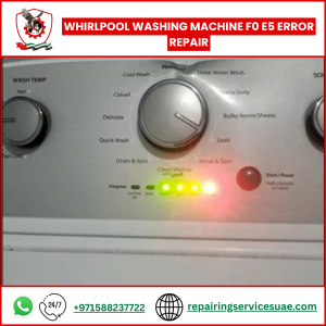 Whirlpool Washing Machine F0 E5 Error Repair
