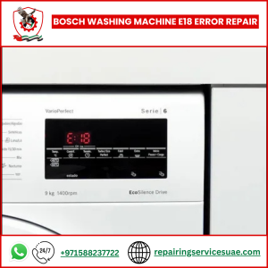 Bosch Washing Machine E18 Error Repair