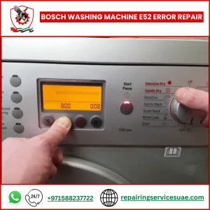 Bosch Washing Machine E52 Error Repair