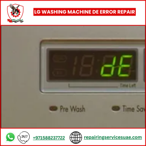 LG Washing Machine DE Error Repair