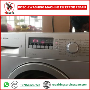 Bosch Washing Machine E17 Error Repair