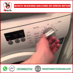 Bosch Washing Machine E61 Error Repair