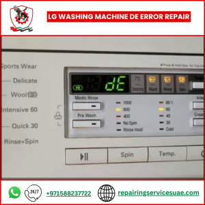LG Washing Machine DE Error Repair