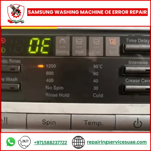 Samsung Washing Machine OE Error Repair