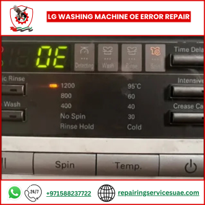 LG Washing Machine OE Error Repair