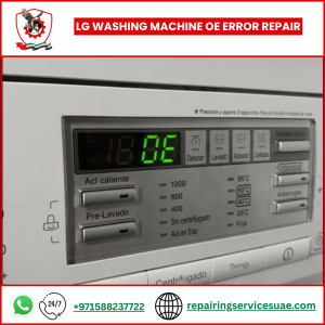 LG Washing Machine OE Error Repair