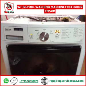 Whirlpool Washing Machine F9 E1 Error Repair