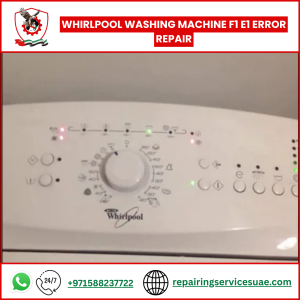 Whirlpool Washing Machine F1 E1 Error Repair