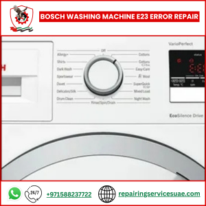 Bosch Washing Machine E23 Error Repair