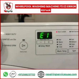 Whirlpool Washing Machine F5 E3 Error Repair