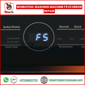 Whirlpool Washing Machine F5 E3 Error Repair