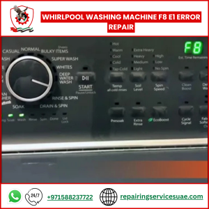 Whirlpool Washing Machine F8 E1 Error Repair