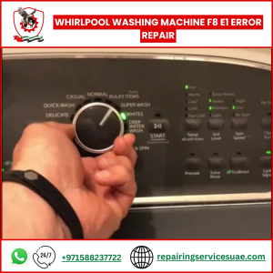 Whirlpool Washing Machine F8 E1 Error Repair