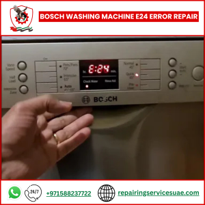 Bosch Washing Machine E24 Error Repair
