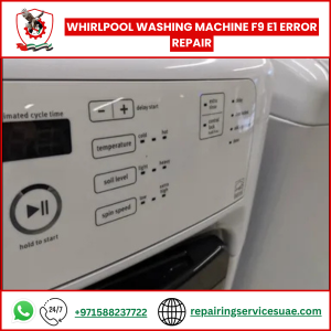 Whirlpool Washing Machine F9 E1 Error Repair