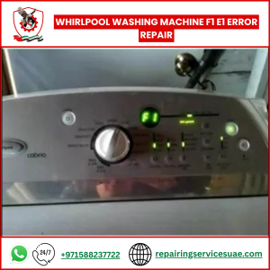Whirlpool Washing Machine F1 E1 Error Repair