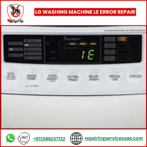 LG Washing Machine LE Error Repair