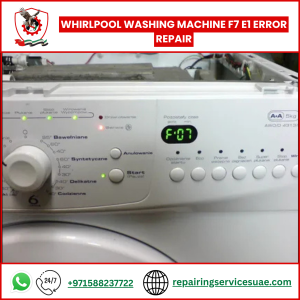 Whirlpool Washing Machine F7 E1 Error Repair