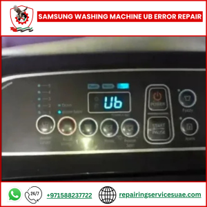 Samsung Washing Machine UB Error Repair