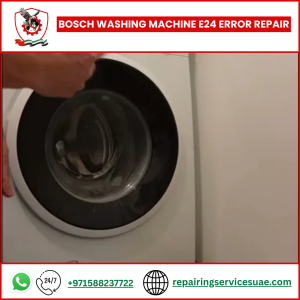 Bosch Washing Machine E24 Error Repair