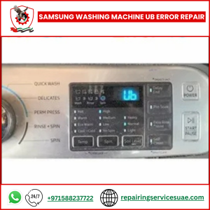 Samsung Washing Machine UB Error Repair
